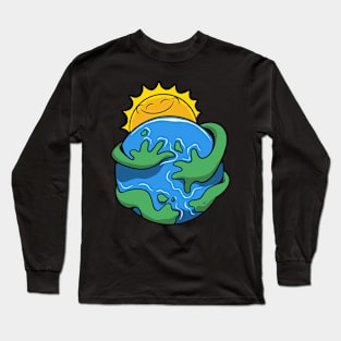 sun and earth Long Sleeve T-Shirt